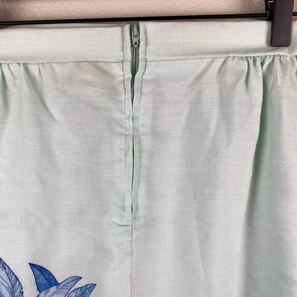 Vintage Jackie O! Blue Bird Skirt - Picture 7 of 9